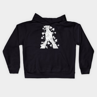 Pay attention BW Kids Hoodie